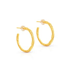 Load image into Gallery viewer, Magma Hoop Earrings
