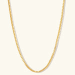 Load image into Gallery viewer, Bailey Box Chain Necklace
