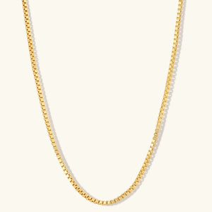 Bailey Box Chain Necklace