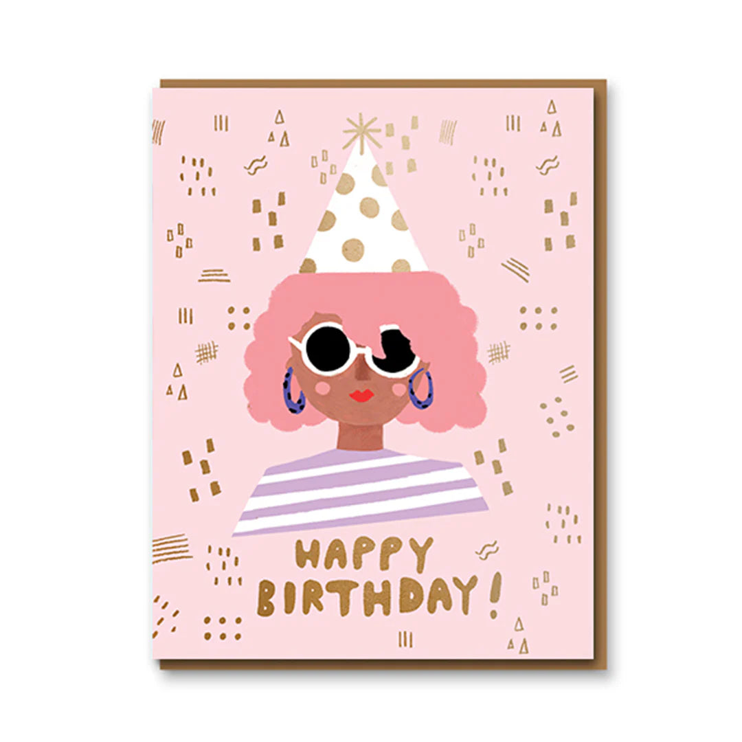 Party Girl Birthday Card