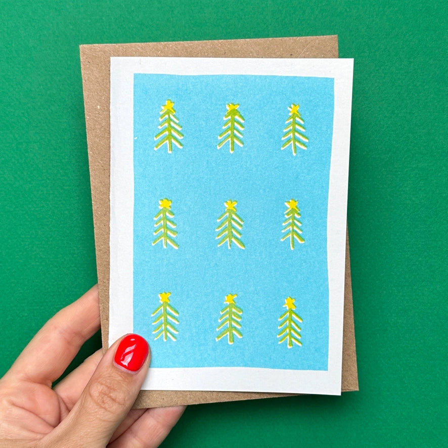 Christmas Trees Card