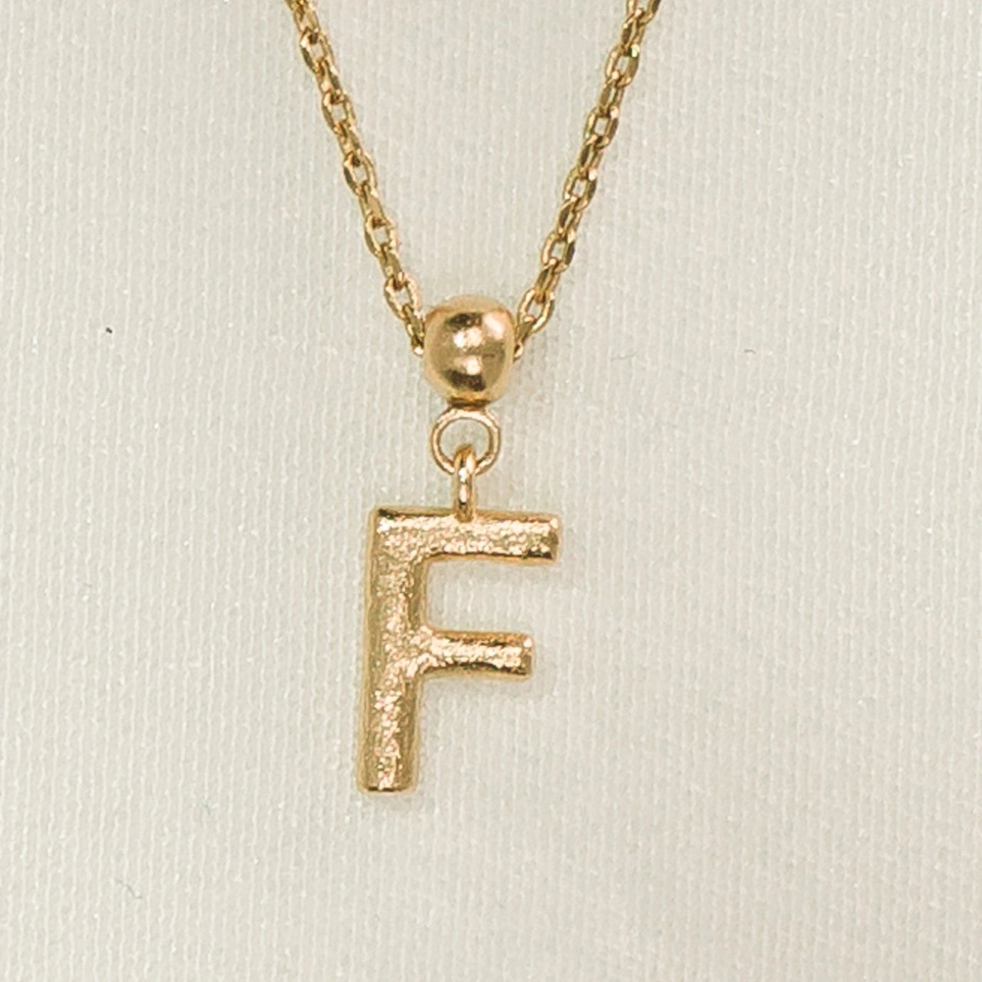 Letter Charm Necklace