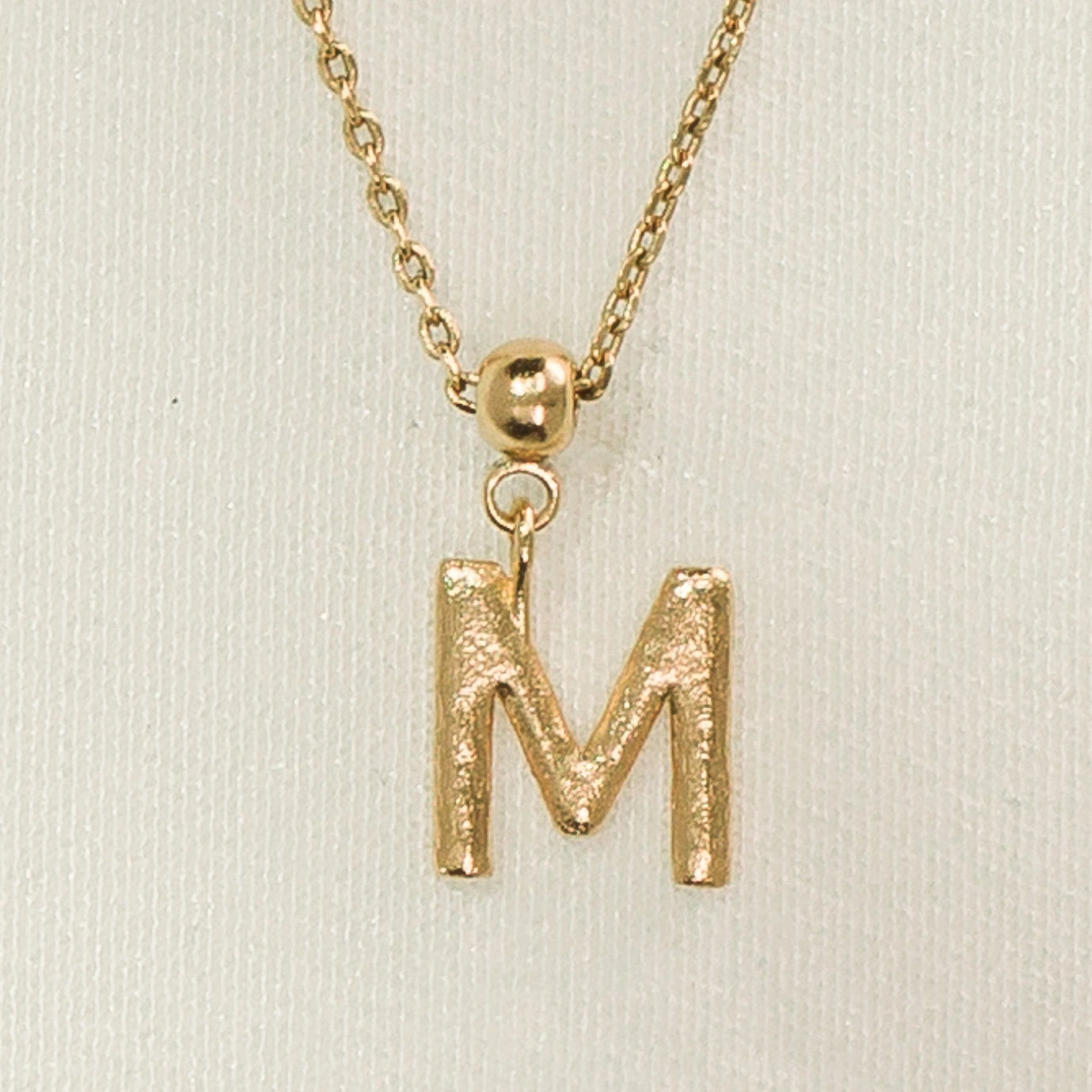 Letter Charm Necklace