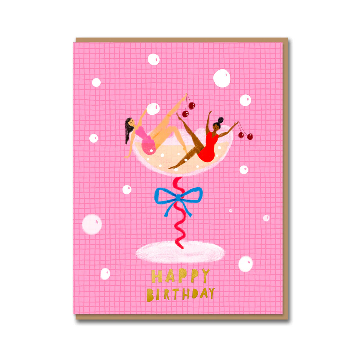 Cocktail Birthday Card