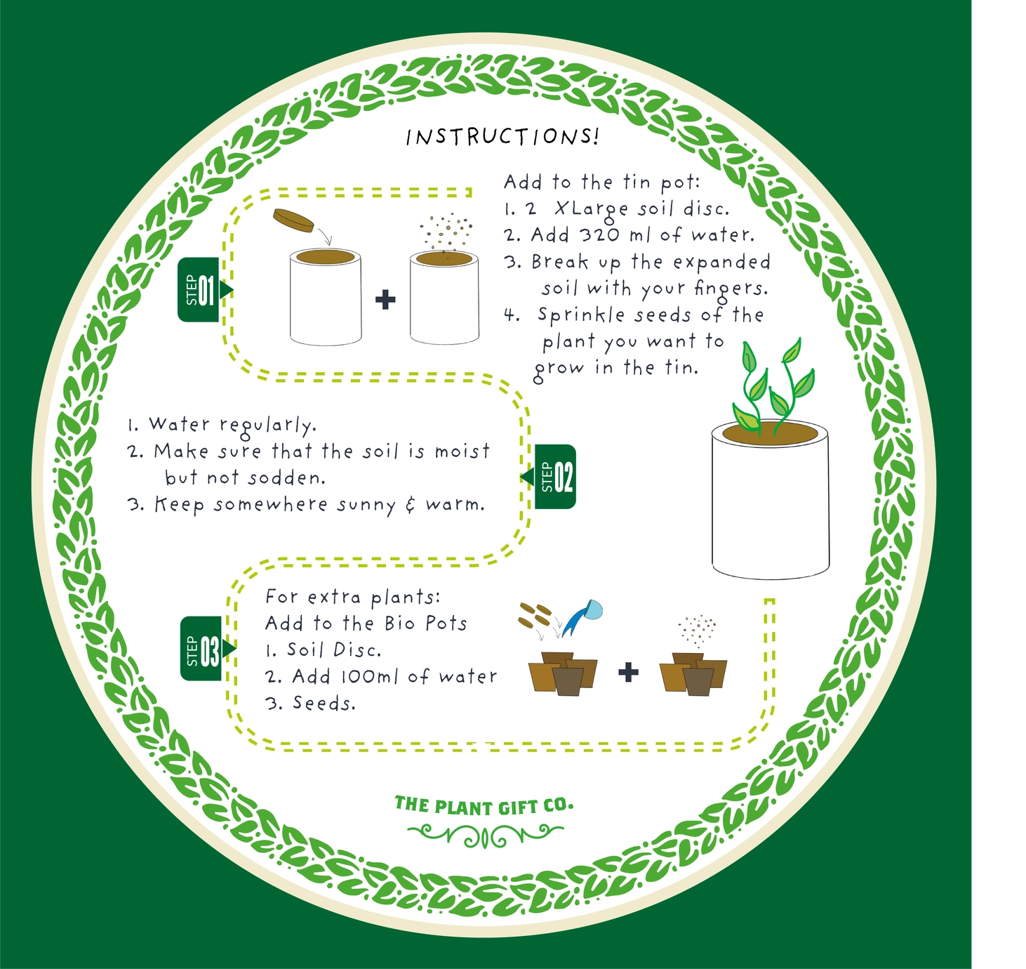 Frida's Flowers - grow your own flowers plant kit