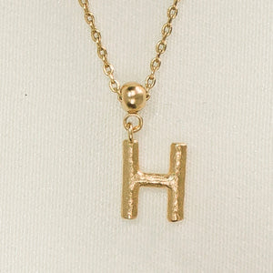 Letter Charm Necklace