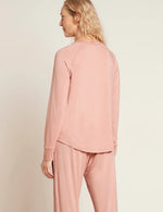 Load image into Gallery viewer, Goodnight Long Sleeve Top - dusty pink
