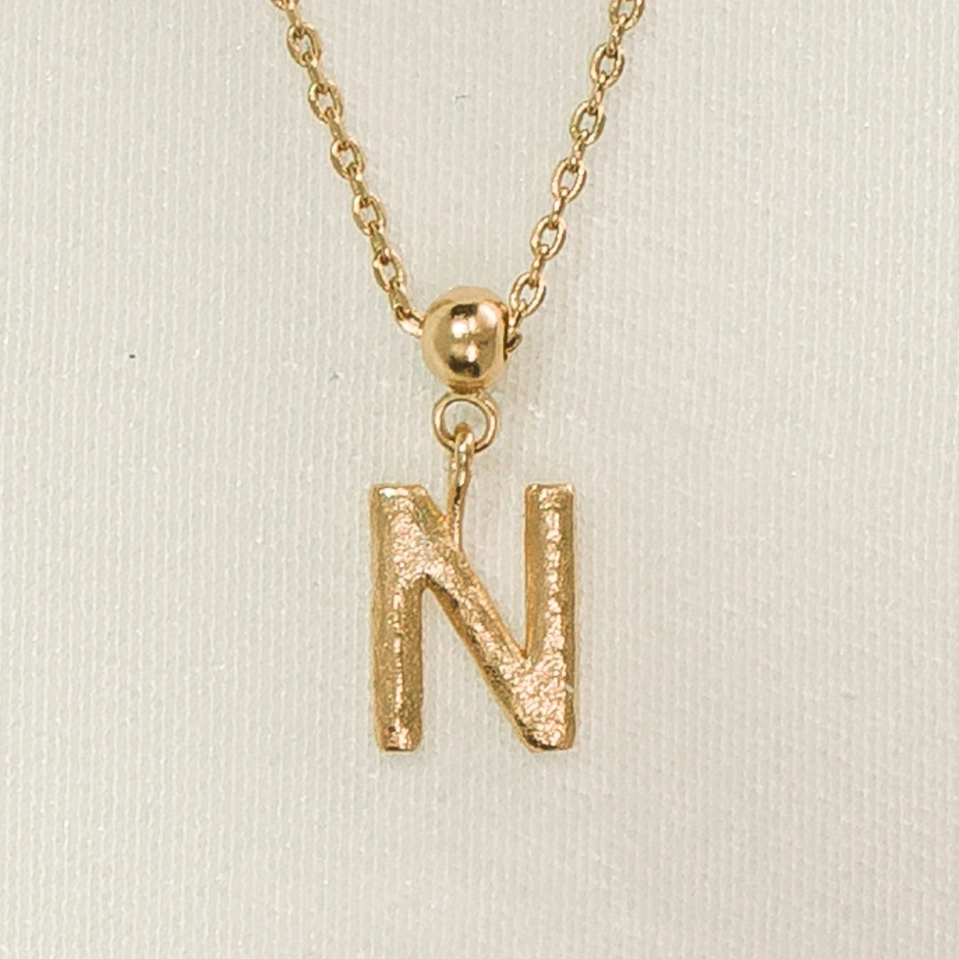 Letter Charm Necklace