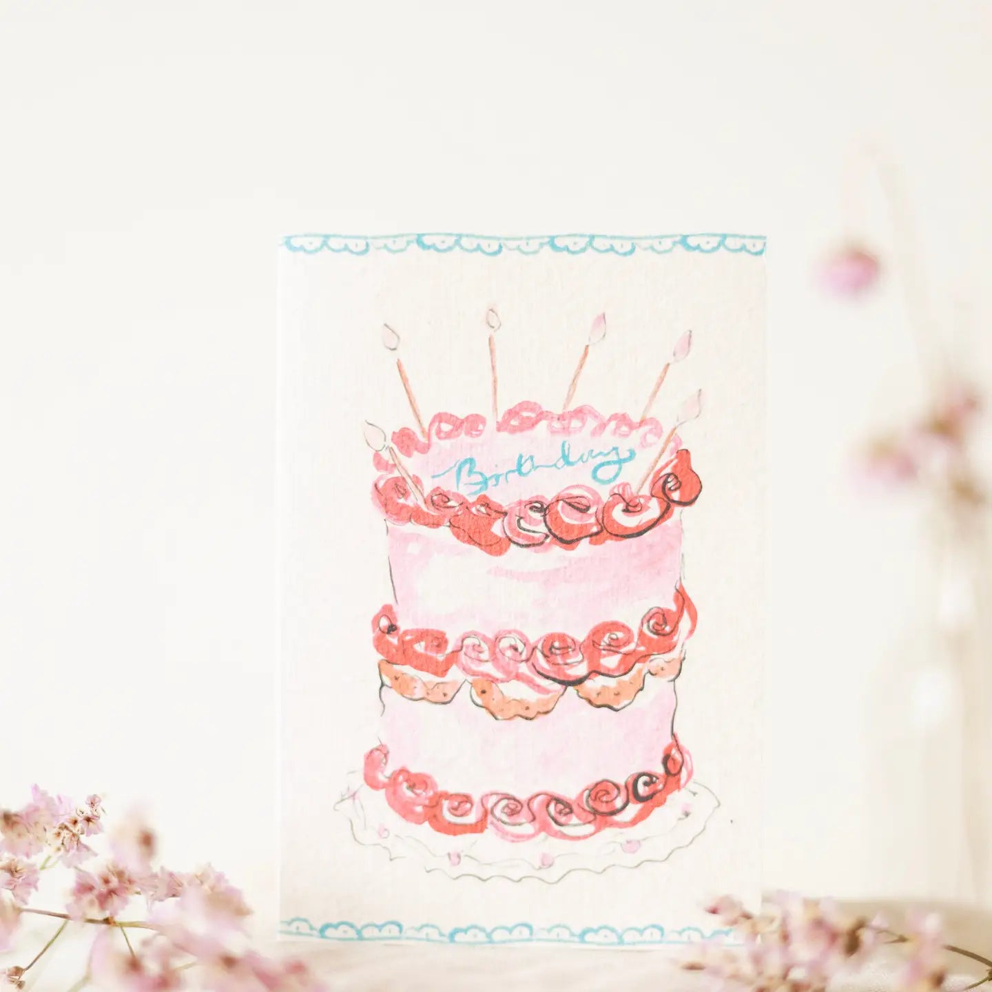 Birthday Gateaux Card