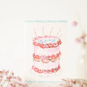 Birthday Gateaux Card