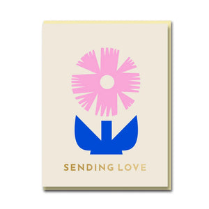 Sending Love Greeting Card