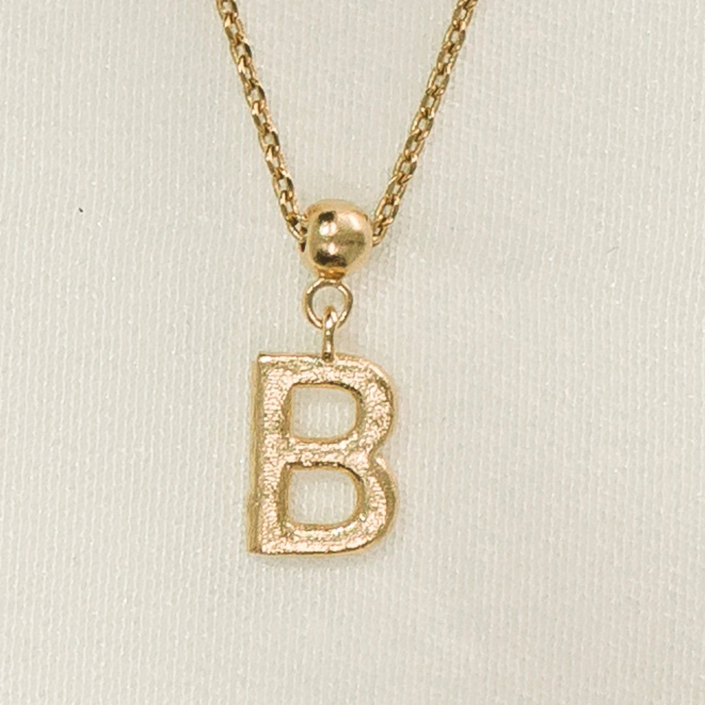 Letter Charm Necklace