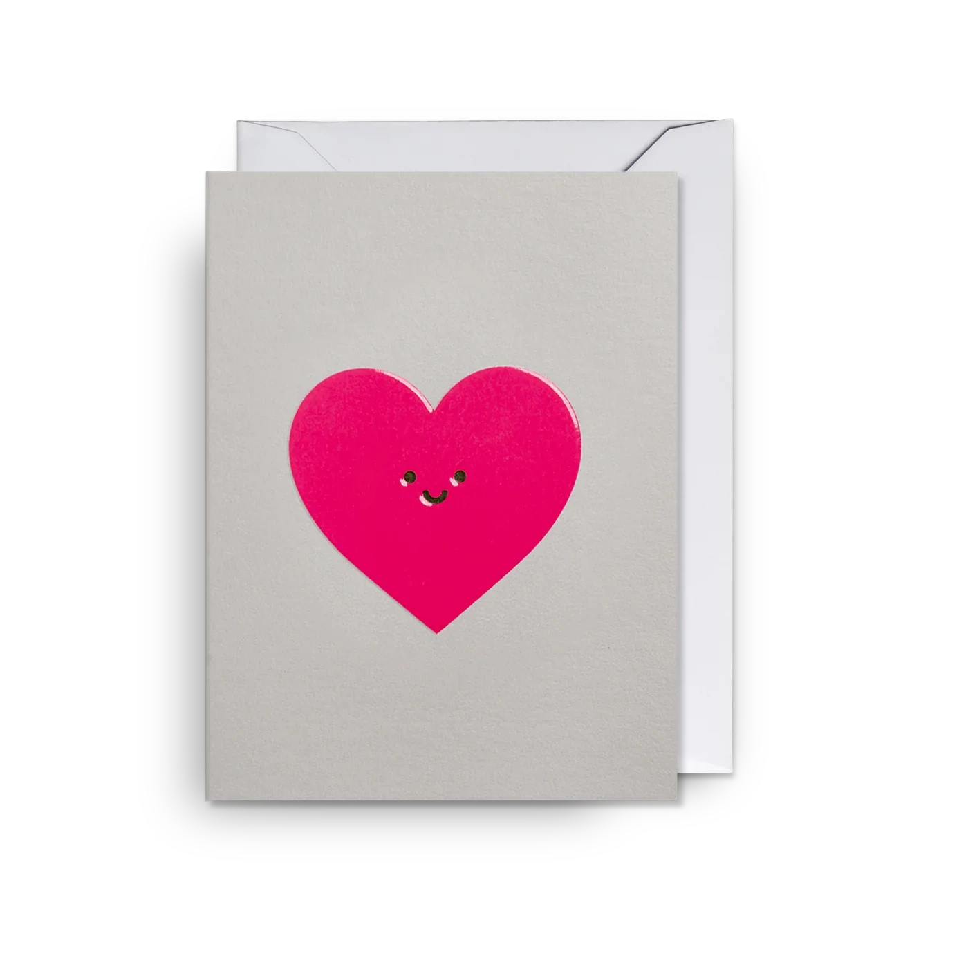 Pink Heart Mini Card