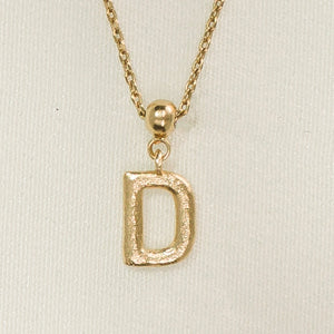 Letter Charm Necklace