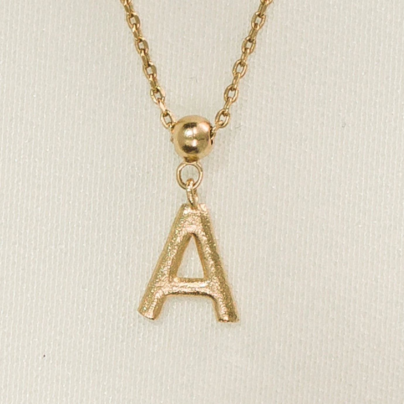 Letter Charm Necklace