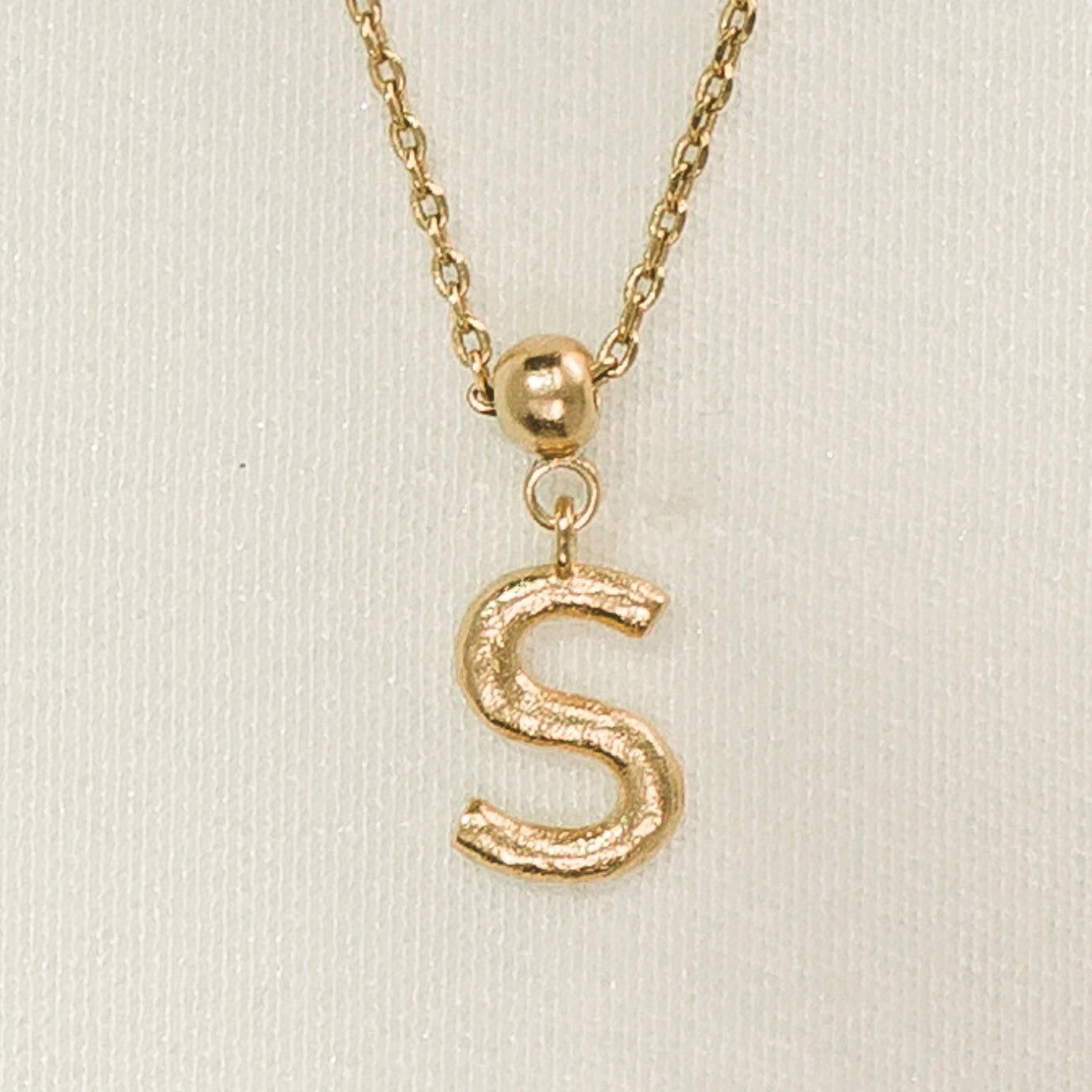 Letter Charm Necklace