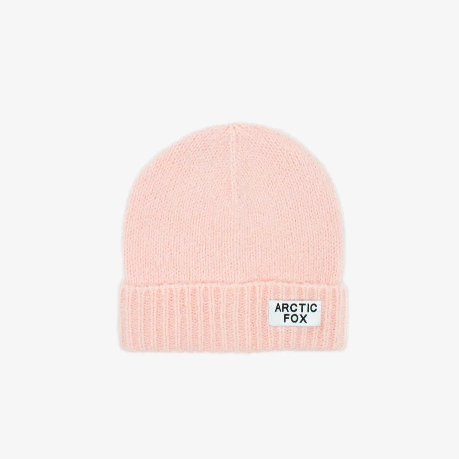 Mohair Beanie - Dusty Pink