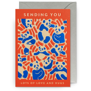 Panda Love & Hugs Card