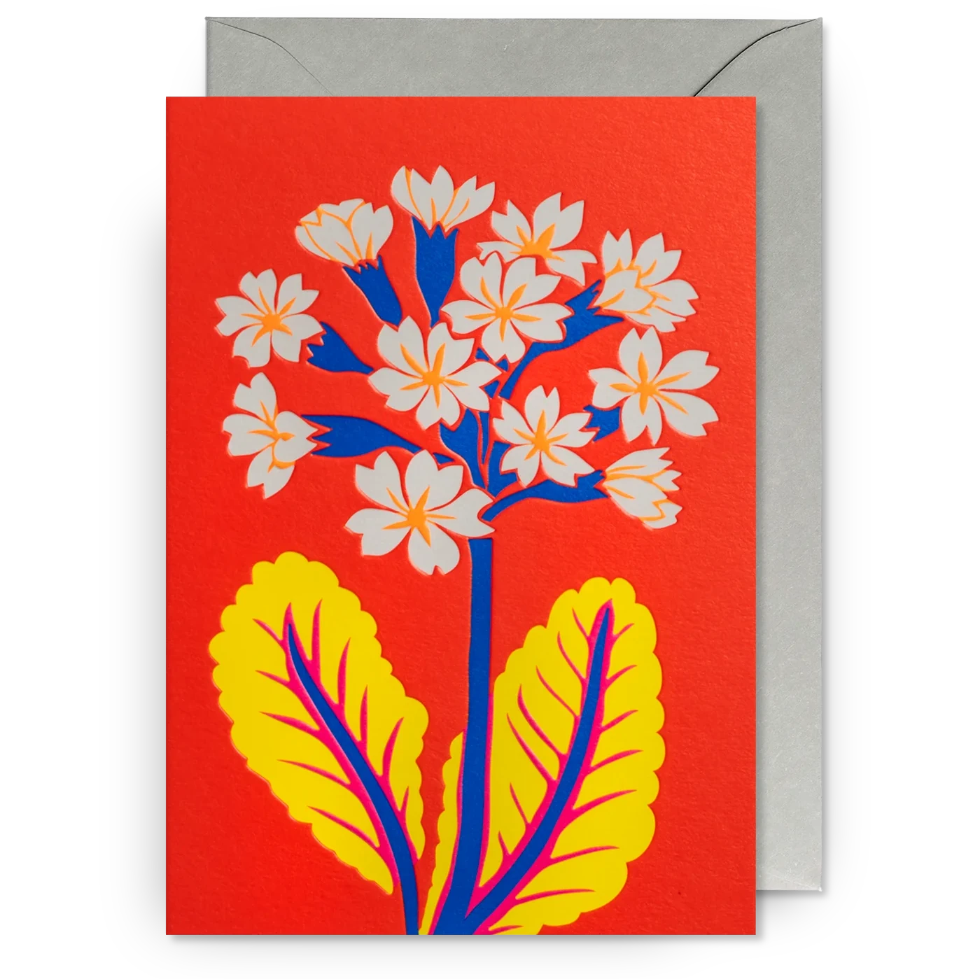 Gullviva Floral Greeting Card