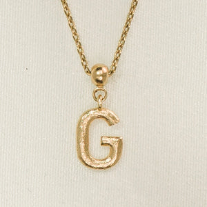 Letter Charm Necklace