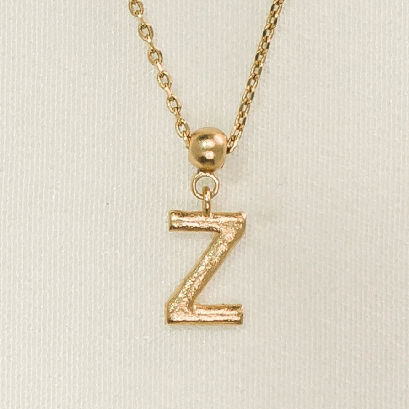 Letter Charm Necklace