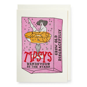 Tipsys Sugar Cube Card