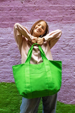 Load image into Gallery viewer, Carryall Tote Bag - green
