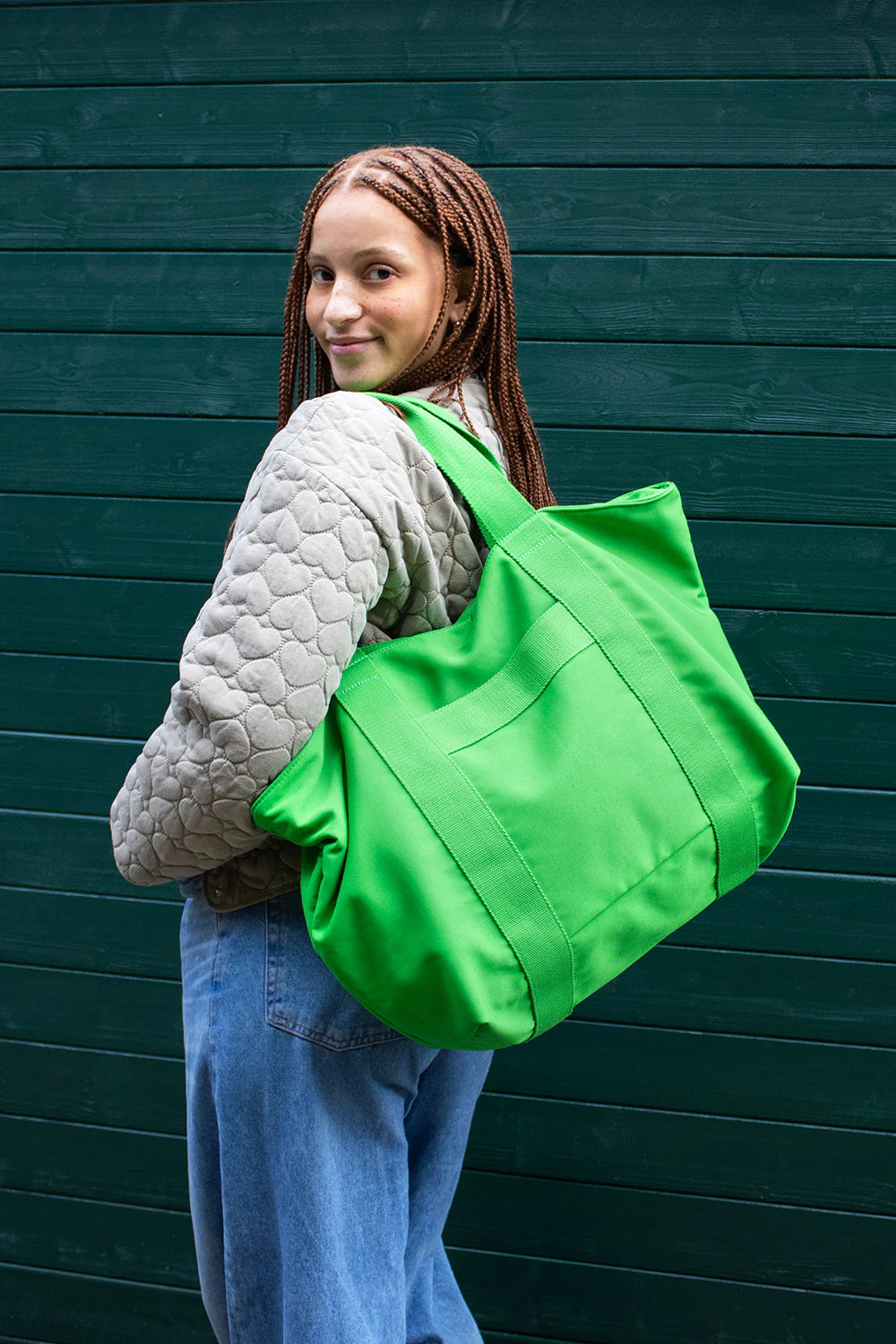 Carryall Tote Bag - green