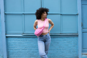 The Cross Body Bag - pink