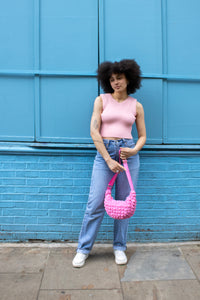 The Cross Body Bag - pink