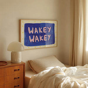 Wakey Wakey print