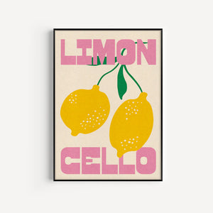 Limoncello Print - various colours