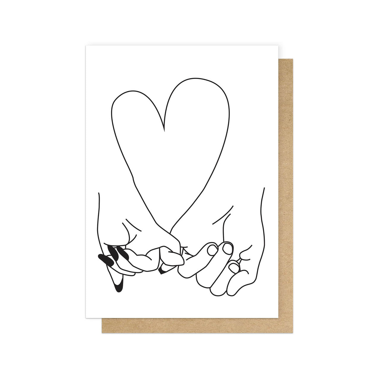 Pinky Promise Greeting Card