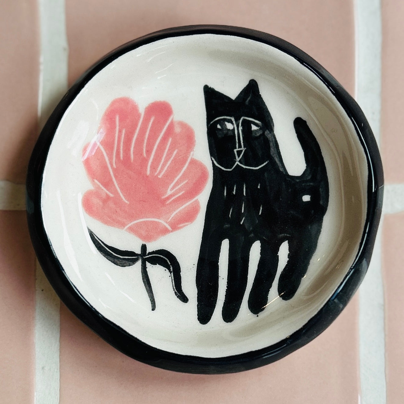 Cat Trinket Dish - small