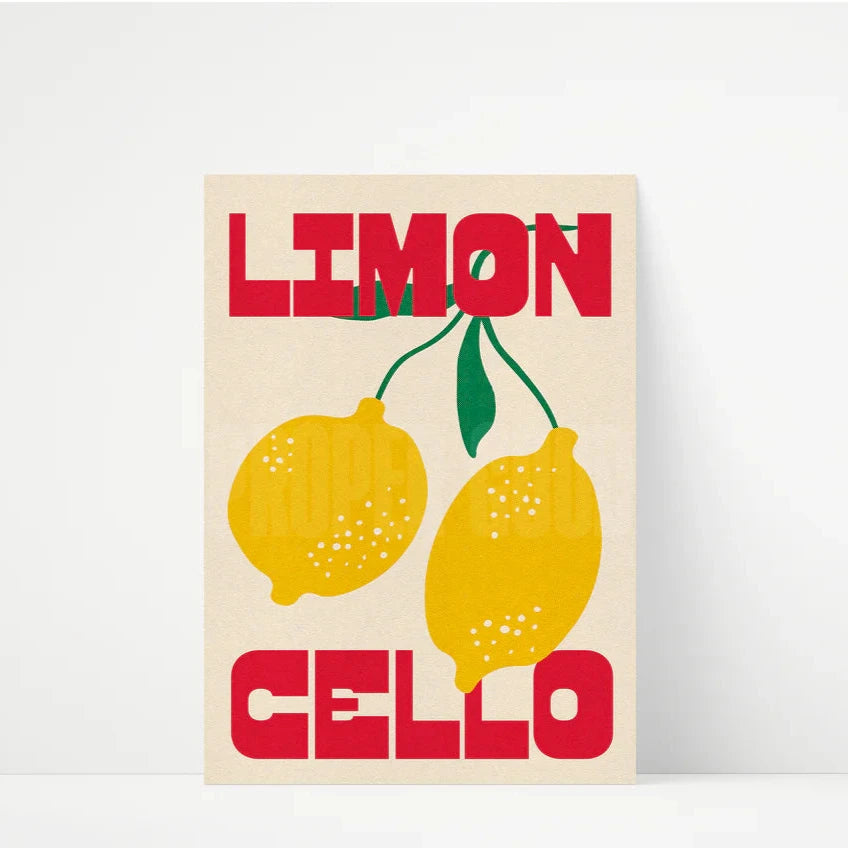 Limoncello Print - various colours