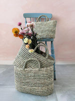 Load image into Gallery viewer, Oval Open Weave Basket - small / medium / large
