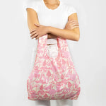 Load image into Gallery viewer, Pink Cheetah Reusable Bag - medium
