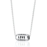 Load image into Gallery viewer, Love is all around Necklace - silver / gold
