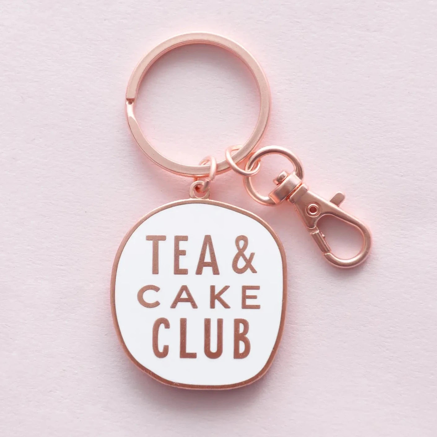 Tea & Cake Club Keyring