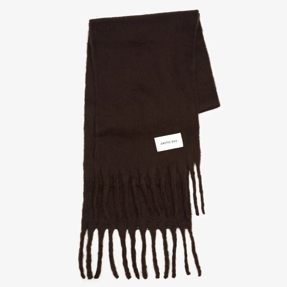 The Reykjavik Scarf - gorund coffee