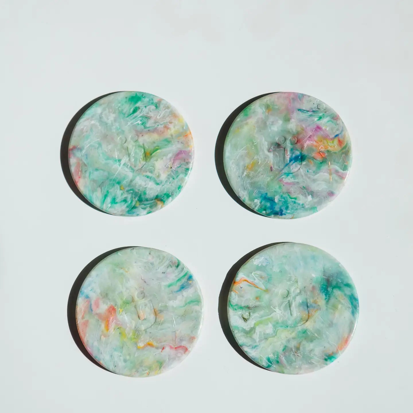 Ye-O Recycled Plastic Coaster - set of 4