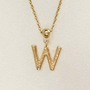 Letter Charm Necklace