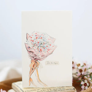 Just To Say - Bouquet Thank You Card