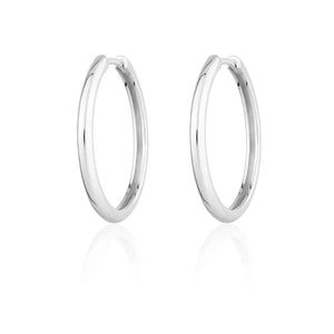 Perfect Silver Hoops