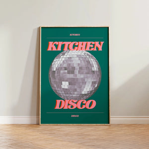 Kitchen Disco A3 Print