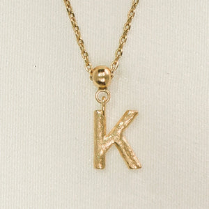 Letter Charm Necklace