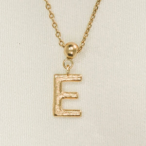 Letter Charm Necklace