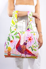 Load image into Gallery viewer, Roeqie Red Bird Reusable Bag - medium
